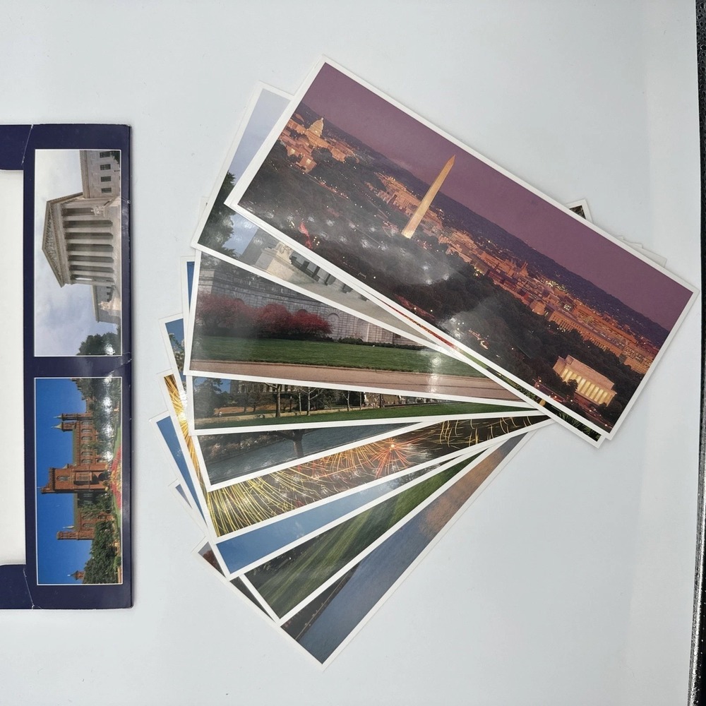 Washington DC Collection 10 Panoramic Prints Photography Cityscape Souvenir Art
